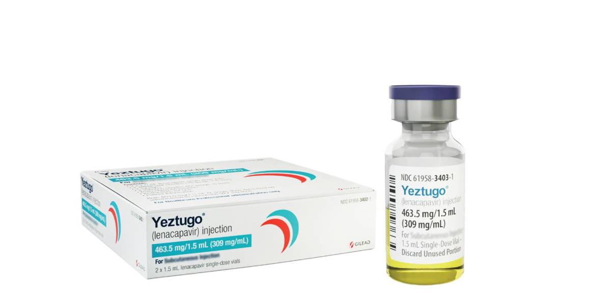 Gilead Yeztugo shot logo near San Francisco, CA